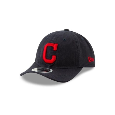 Sapca New Era Cleveland Indians MLB Packable Visor 9TWENTY Adjustable - Albastri